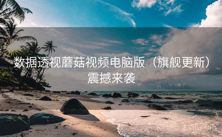 数据透视蘑菇视频电脑版(旗舰更新)震撼来袭 数据透视蘑菇视频电脑版(旗舰更新)震撼来袭