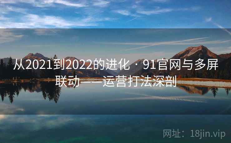 从2021到2022的进化 · 91官网与多屏联动——运营打法深剖 从2021到2022的进化 · 91官网与多屏联动——运营打法深剖